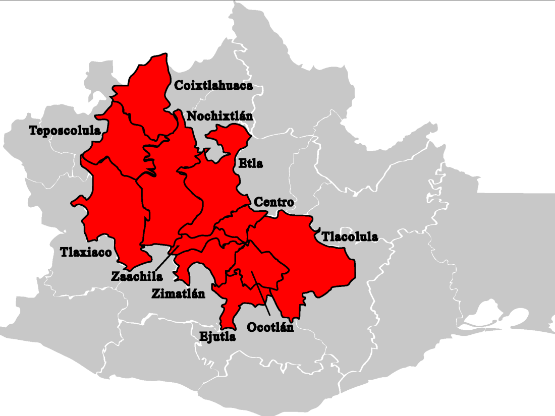 oaxaca districts